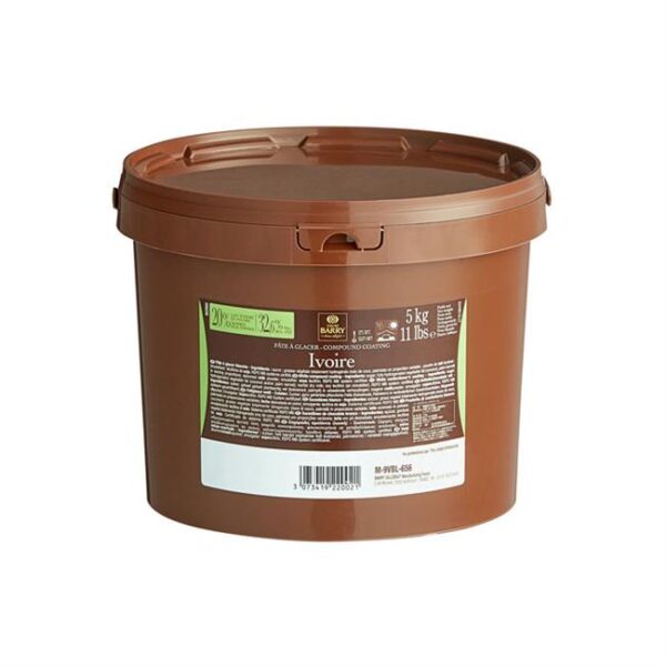 Pate a Glacer Ivoire (branca) Cacao Barry 5 Kg